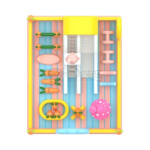 Château <span class=keywords><strong>gonflable</strong></span> à thème <span class=keywords><strong>lapin</strong></span> très populaire pour parc <span class=keywords><strong>gonflable</strong></span> commercial - Product Image 4