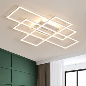 Shinetime Hot Sale Square <strong>Rectangle</strong> Shade <strong>Ceiling</strong> Lamp Modern Minimalist LED Decorative <strong>Ceiling</strong> <strong>Lighting</strong> - Product Image 2