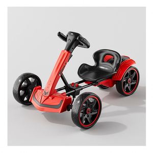 Jouet à roulettes intelligent à LED avec musique Bluetooth, rouge, système de batterie 6V4.5 stable, moteur unique 380 pour usage quotidien - Product Image 1