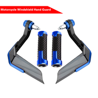 Protector de Manos Universal para Motocicleta, Parabrisas, Cubierta Protectora a Prueba de Viento, Aleación de Aluminio CNC Anodizado para Modificación de Motocicletas