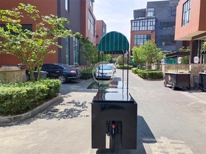 Stainless Steel Food <b>Bike</b> Cart - Product Image 5