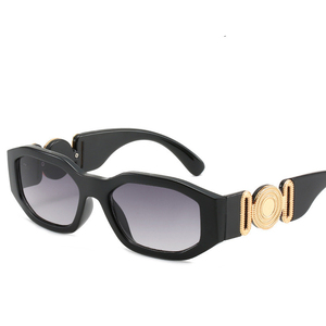 Vashap ve 4361 hình lục giác Kính mát 2023 New Custom Logo Shades phụ nữ người đàn ông mang nhãn hiệu kính mặt trời bán buôn - Product Image 6