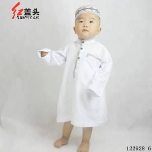 Nueva Abaya antiestática y transpirable para niños musulmanes, Thobe, nuevo diseño estilo islámico omaní - Product Image 6