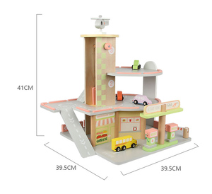 Jouets préscolaires en <span class=keywords><strong>bois</strong></span> Parking <span class=keywords><strong>Garage</strong></span> <span class=keywords><strong>voiture</strong></span> Parking <span class=keywords><strong>jouet</strong></span> <span class=keywords><strong>jouet</strong></span> éducatif pour les enfants - Product Image 3
