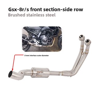 Tubo di Scarico Anteriore in Acciaio Inox ISTUNT <span class=keywords><strong>per</strong></span> <span class=keywords><strong>Moto</strong></span> Suzuki GSX8S/8R - Product Image 2