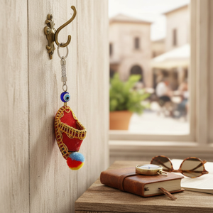 Polyester Plush Keychain in 14 X 3 cm Slipper Design - Product Image 3