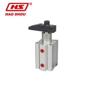 Hao Shou Rotary Pneumatic Cylinder Aluminum Body Piston Cylinder Nonstandard <b>Quick</b> <b>Clamping</b> Tool - Product Image 1