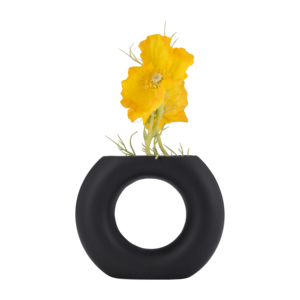 Vaso a Forma di Ciambella in Ceramica Moderna per Soggiorno, Camera da Letto, Ufficio e Studio - Product Image 4