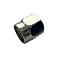 Capuchon anti-poussière SMA 905 en cuivre nickelé avec filetage interne, capuchon de protection mâle SMA