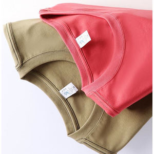 Wholesale Solid Color Casual Short-Sleeved T-Shirt 100% Pure Cotton Sports Undershirt with round Neck <strong>and</strong> Printed <strong>Pattern</strong> - Product Image 6