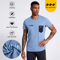 Kaos Pria Musim Panas Cepat Kering, Bernapas, Anti UV, Elastis, Longgar, Cocok untuk Gym, Lari, dan Aktivitas Luar Ruangan