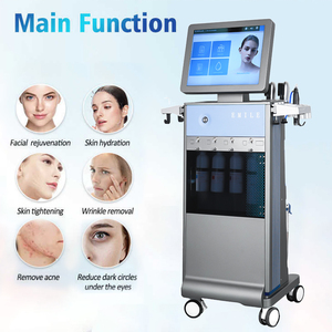 Multifunctional Oxygen Jet Facial <b>Massager</b> with Microdermabrasion Pore Cleaning Hydration & Skin Tightening for Face & Neck - Product Image 2