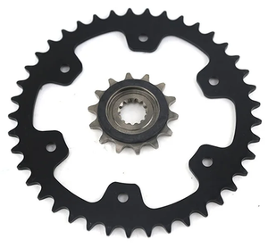 Usine 520 chaîne <span class=keywords><strong>moto</strong></span> pièces <span class=keywords><strong>cf</strong></span> <span class=keywords><strong>moto</strong></span> 450 sr pignon arrière aluminium 7075 41T SR450 CF450SR <span class=keywords><strong>CF400</strong></span>-6 2023-2024 - Product Image 5