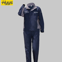 Combinaisons de travail industrielles, uniformes d'atelier directement de l'usine, vêtements de travail printemps-automne, veste et pantalon, vêtements de travail personnalisés pour hommes