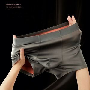 High-End 100S Modal Men's <b>Boxer</b> Underwear Comfortable Mid-Rise Breathable and Antibacterial <b>Custom</b> Wholesale Options - Product Image 2