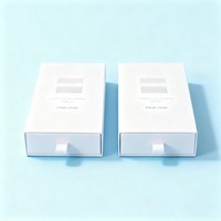 Boîte d'emballage de savon artisanal biodégradable de luxe, impression numérique, gaufrage doré et doublure en éponge, boîte en papier au toucher doux pour savon