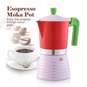 <span class=keywords><strong>Cafetera</strong></span> de Estilo Retro para Cocina, <span class=keywords><strong>Color</strong></span> <span class=keywords><strong>Pastel</strong></span>, <span class=keywords><strong>Cafetera</strong></span> Moka para Uso en Casa o Cafetería, Elegante <span class=keywords><strong>Cafetera</strong></span> Espresso de Estilo Italiano - Product Image 3