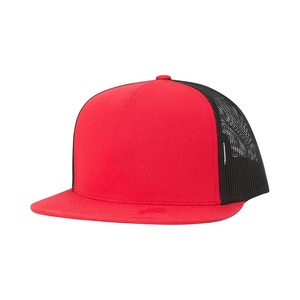 Patches Logo <b>Flat</b> Brim Mesh Panel Baseball <b>Cap</b> Trucker Hat Fitted Snapback Sports Hats for <b>Men</b> High Quality Gorras <b>Cap</b> for <b>Men</b> - Product Image 6