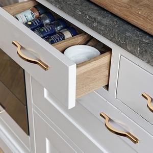 Akada Legering Modern Goud Zwart Pull Kast Lade Meubels <span class=keywords><strong>Hardware</strong></span> Keukenkast Deurklink - Product Image 3