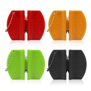 Schmetterling Mini 2-in-1 Outdoor Tragbarer Edelstahl-Keramik Umweltfreundlicher Mehrstufiger Manueller Messerschärfer - Product Image 2