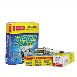 Bujía de iridio DENSO IK22 5310 de larga duración, antiposición de carbono, mantiene un funcionamiento suave en marcha lenta para automóviles de uso diario familiar. - Product Image 3