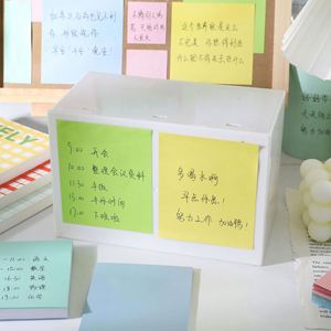 Custom Logo Printing Office Stationery Sticky Notes Memo <b>Pad</b> Simple Design Sticky Notes for Office Index Posted It Sticky Note - Product Image 3
