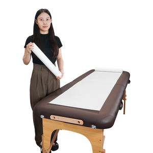 Directo de fábrica, 21 pulgadas x 225 pies, mesa de examen precortada, <span class=keywords><strong>rollo</strong></span> de <span class=keywords><strong>papel</strong></span> <span class=keywords><strong>Camilla</strong></span> desechable crepé para clínicas y hoteles - Product Image 1