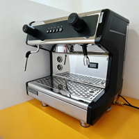 Machine à café semi-automatique professionnelle à groupe unique avec pression de 9 bars, garantie 1 an, pour usage en cuisine