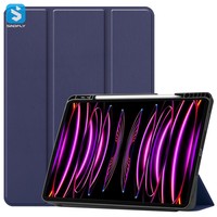 Étui pour tablette pour ipad Pro Air 11 12.9 13 2021 2022 M2 M4 2024 10.2 10.9 11 pouces étui 8e 9e 10e génération étui Mini 4 6 Air 45
