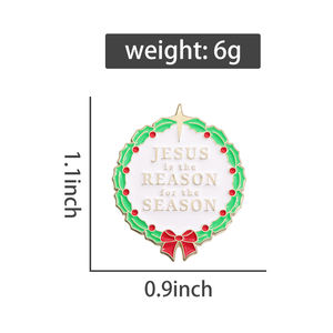 İsa mesih İnanç emaye pimleri hıristiyan din İncil İsa içinde çapraz Metal broşlar yaka rozeti takı hediyeler arkadaşlar için - Product Image 6