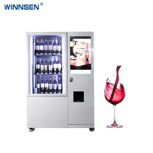 Automatic snack drink beer wine self-help mini mart vending kiosk