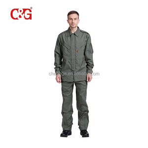 Dupont Nomex тканевый пилотный летный костюм из двух частей - Product Image 1