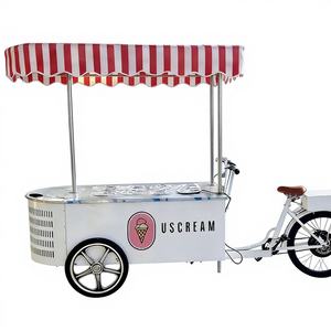 Fournisseur d'usine de kiosque mobile en fibre de verre électrique et de chariot de restaurant de crème glacée de restauration rapide - Product Image 1