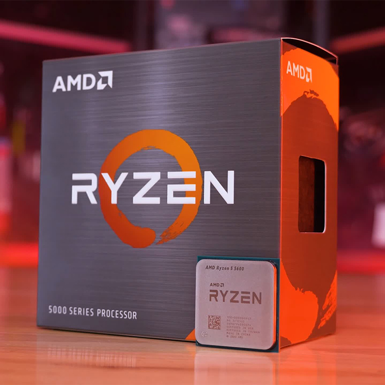 Procesador AMD Ryzen 5 5600, 6 núcleos, 3.5GHz, socket AM4, TDP 65W