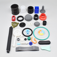 Pièces en caoutchouc silicone sur mesure, composants moulés avec précision, joint d'étanchéité, bouchon pour équipements électroniques et industriels OEM