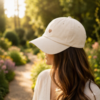 Casquette de papa personnalisée en coton doux non structuré à bord incurvé avec broderie, vente en gros, 6 panneaux