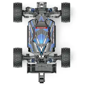 Voiture RC à l'échelle 1:16 MJX Hyper Go 16207 Brushless 4WD 62 km/H électrique hors route Truggy Drift Kit de course Rechargeable Pro RC Car