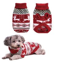 Noël Offre Spéciale pull pour animaux de compagnie automne et hiver vêtements pour animaux de compagnie en plein air vêtements pour chiens