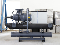 Refroidisseur à spirale refroidi par eau 40HP 125KW directement de l'usine - Fournisseur de systèmes de refroidissement industriels