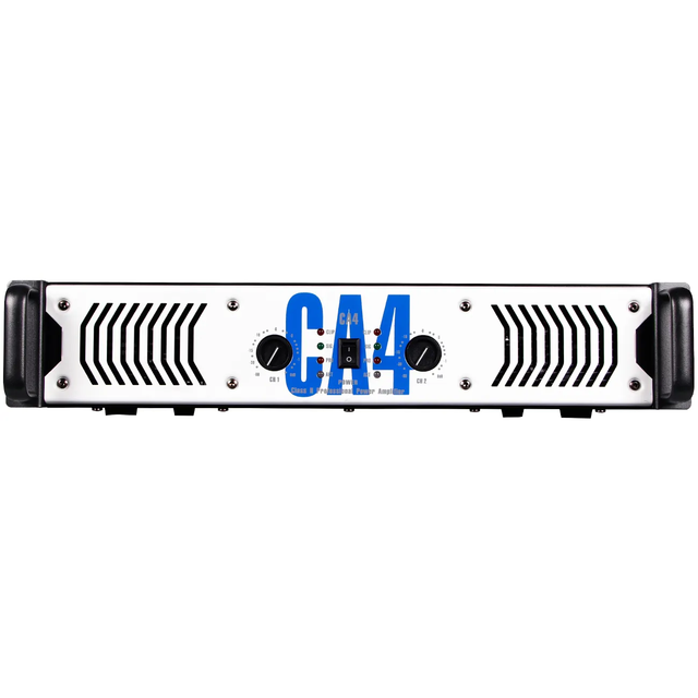 HKR CA4 Professional Dual Channel Power Amplifier 350W with 4 Ohm Impedance Durable Metal Shell Factory Supply Sound System