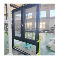 Ventana Abatible y Giratoria de Aluminio Premium con Tecnología SlimFrame para Construcción Sostenible