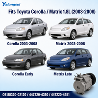 Compresseur de climatisation 12V 10S15C au prix d'usine pour TOYOTA COROLLA ALTIS