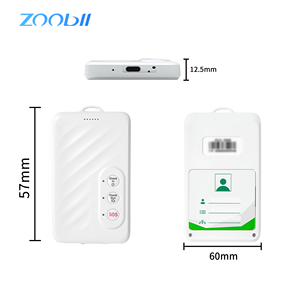 M8L 4G LTE GSM WLAN GPS-Tracker für Senioren und Kinder Echtzeit-SOS-Ortungsgerät 1 Jahr Garantie - Persönliche Büro-/Schul-ID-Karte - Product Image 3