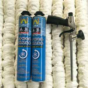 MU CHAO A11 750ml <span class=keywords><strong>Mousse</strong></span> polyuréthane en spray adhésive à haute expansion et longue portée pour l'<span class=keywords><strong>isolation</strong></span> des bâtiments et des conduites - Product Image 2