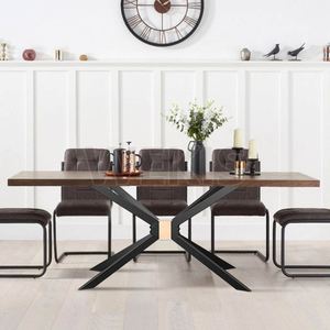 WEKIS Furniture <b>Legs</b> Metal <b>Table</b> <b>Legs</b> Desk <b>Legs</b> DIY Spider <b>Table</b> <b>Leg</b> Frame <b>Table</b> <b>Legs</b> Powder Coated Steel <b>Legs</b> Industrial Style - Product Image 1