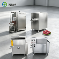 Machine industrielle électrique pour hacher la viande, le poisson et la saucisse, machine de fumage, ligne de production de saucisses