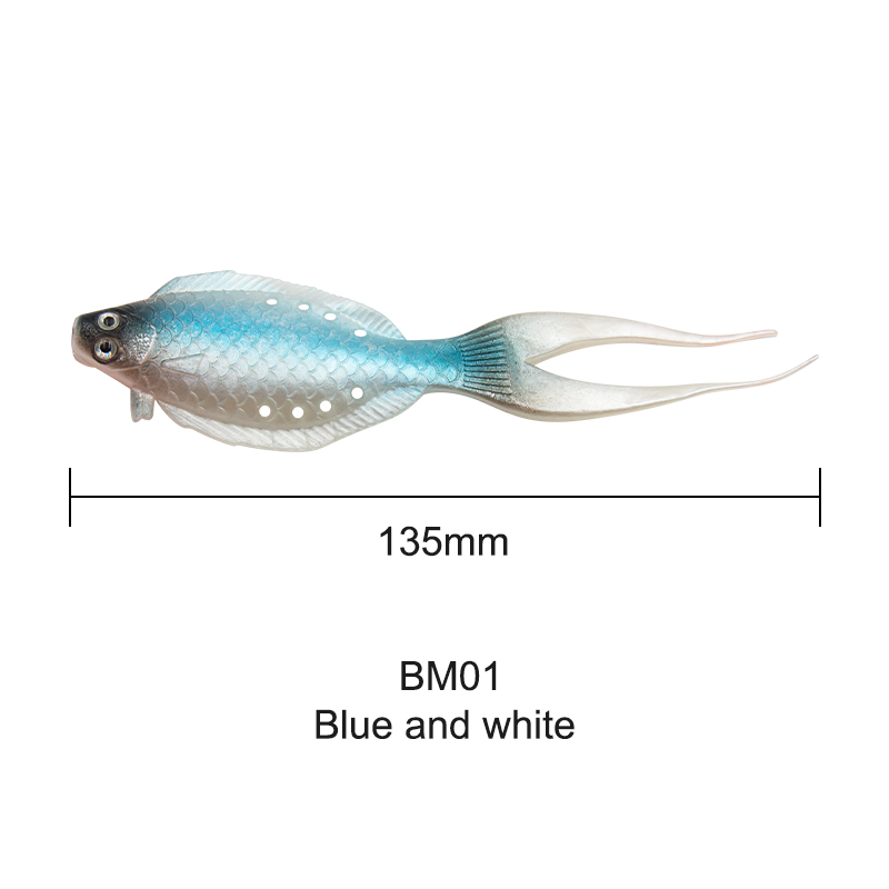 Blue-and-white
