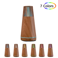 Diffuseur d'arômes ultrasonique au design unique, dernière génération, DC5V USB, lumière LED 7 couleurs, pour voiture, hôtel, maison, en plastique
