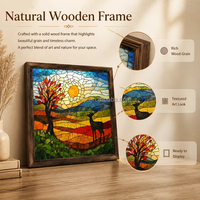Cadres photo en bois massif de divers modèles, chêne clair naturel, style minimaliste, à suspendre ou à poser sur table, décoration murale, vente en gros