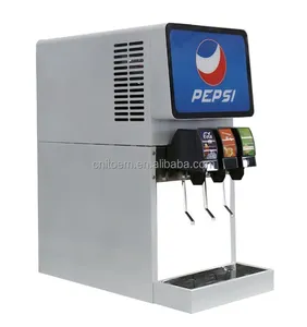 Automatical soda soft drinks fountain dispenser machine
